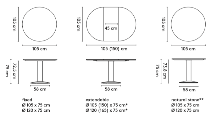 Arco Diabolo afmetingen