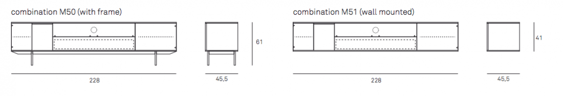 Pastoe Landscape dressoir