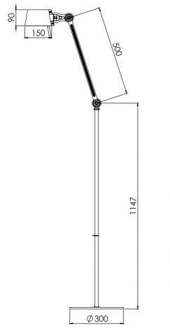 Tonone Bolt Vloerlamp