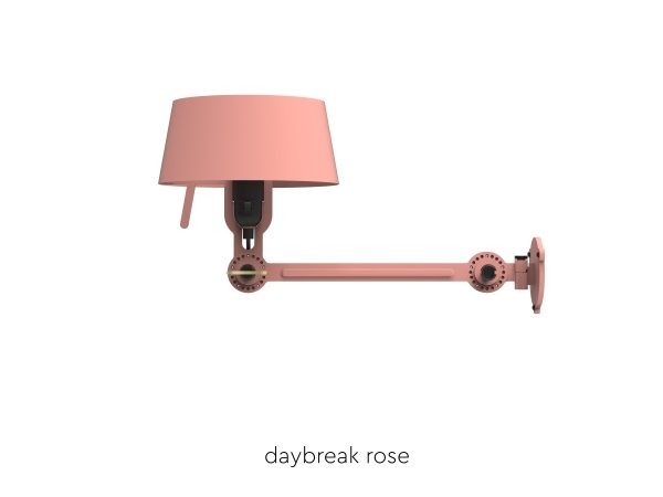 Bolt bedlamp under fit Daybreak Rose