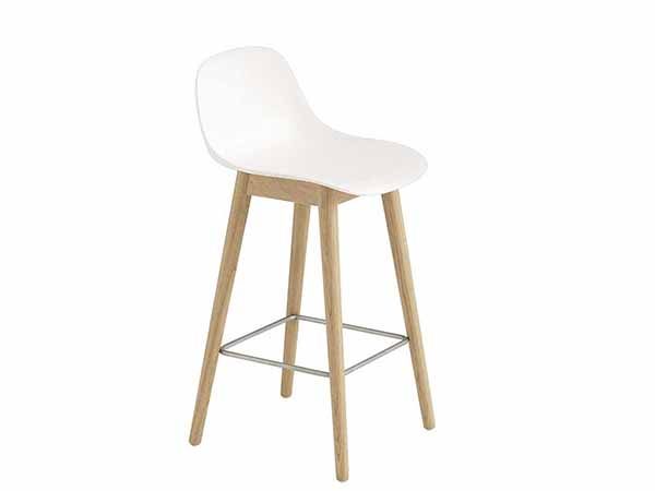 Muuto Fiber Barkruk backrest