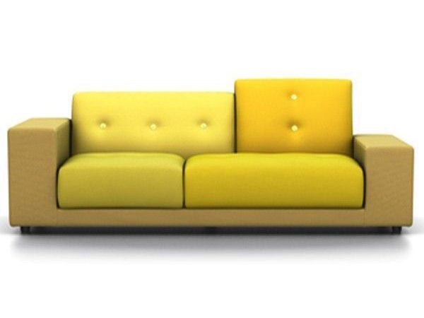 Vitra Polder Compact geel links