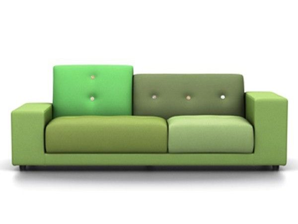 Vitra Polder Compact groen rechts