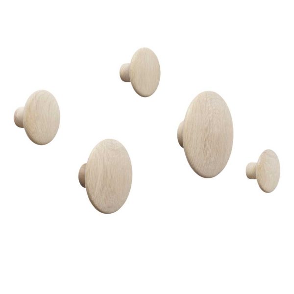 Muuto Dots wood set 5