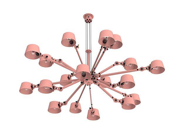 Tonone Chandelier 18 Rose