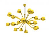 Tonone chandelier 18 yellow